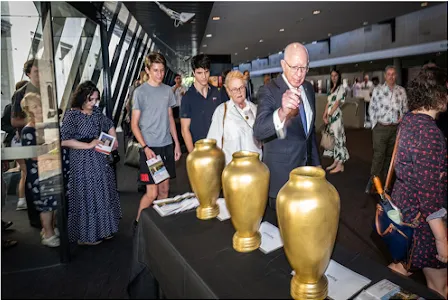 The golden urns, one for each play